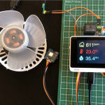 CO2 levels monitoring and Airflow control system using Wio Terminal