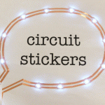 Circuit Sticker Starter Kit with English Sketchbook – Peel-and-stick Electronics for Crafting Circuits