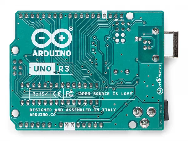 Arduino Uno Rev3 Board - Back