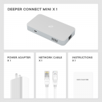Deeper Connect Mini – What’s in the box